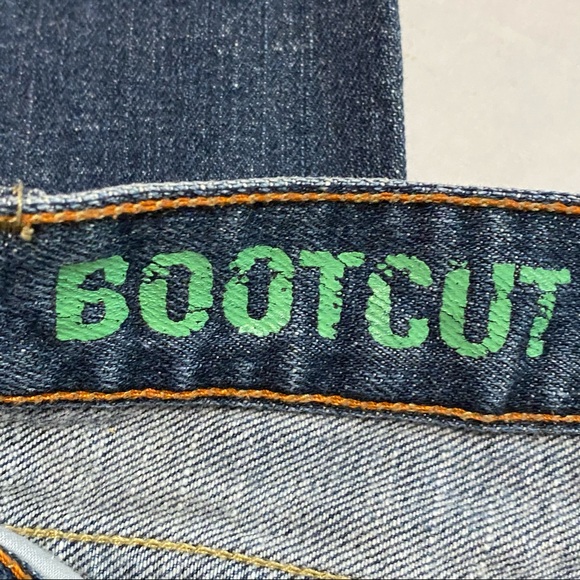 J crew bootcut jeans with some light stains on one leg area. Very hard to see. - Picture 2 of 4